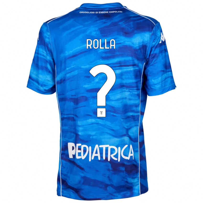 נשים ניקולה רולה #0 כחול לבן ג'רזי ביתית 2025/26 חולצה קצרה