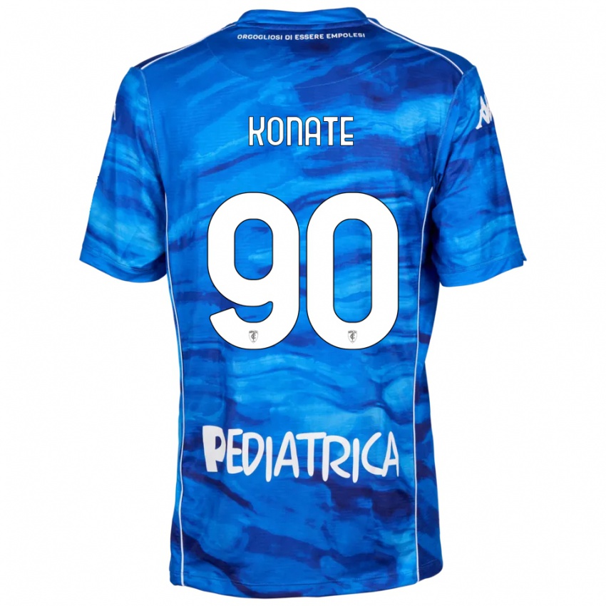 נשים איסמאל קונאטה #90 כחול לבן ג'רזי ביתית 2025/26 חולצה קצרה