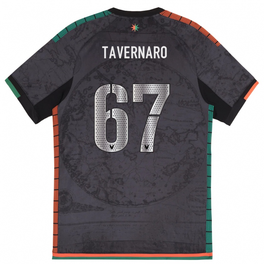 נשים פדריקו טברנרו #67 אפור כהה ג'רזי ביתית 2025/26 חולצה קצרה