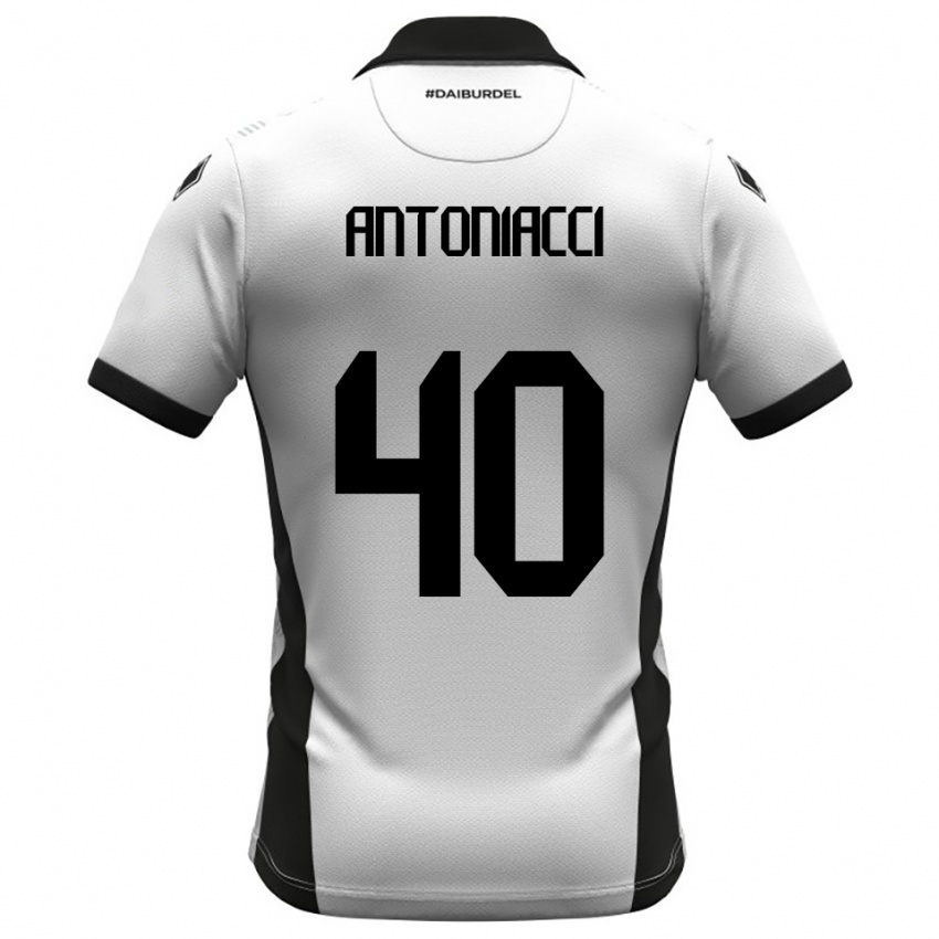 נשים אליה בריסקו #40 לבן שחור כתום ג'רזי ביתית 2025/26 חולצה קצרה