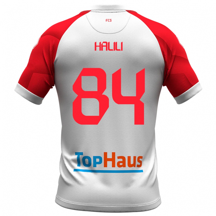 נשים רנאטו חלילי #84 לבן אדום ג'רזי ביתית 2025/26 חולצה קצרה