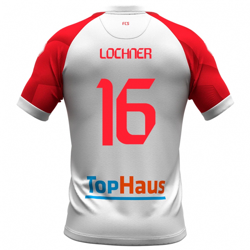 נשים פיליפו לוכנר #16 לבן אדום ג'רזי ביתית 2025/26 חולצה קצרה