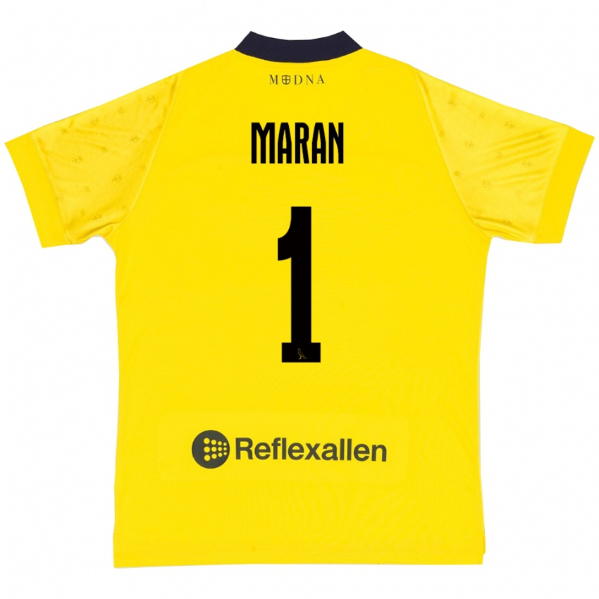 נשים Andrea Maran #1 צהוב כחול נייבי ג'רזי ביתית 2025/26 חולצה קצרה