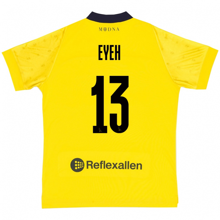 נשים ניקולס אי #13 צהוב כחול נייבי ג'רזי ביתית 2025/26 חולצה קצרה