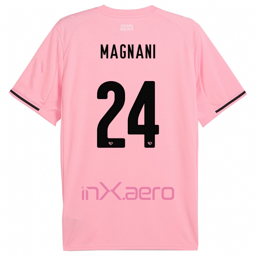 נשים ג'אנג'אקומו מאנייני #24 ורוד שחור ג'רזי ביתית 2025/26 חולצה קצרה