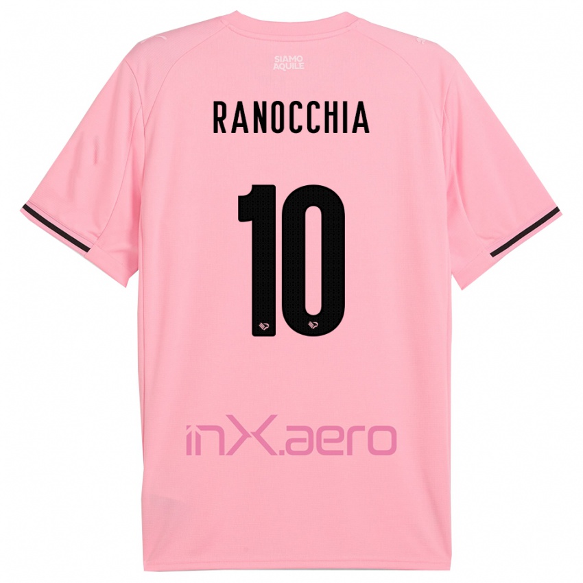 נשים פיליפו ראנוקיה #10 ורוד שחור ג'רזי ביתית 2025/26 חולצה קצרה