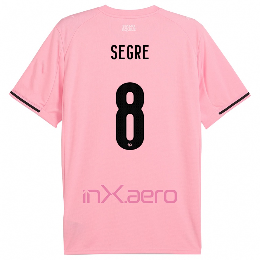 נשים יאקופו סגרא #8 ורוד שחור ג'רזי ביתית 2025/26 חולצה קצרה