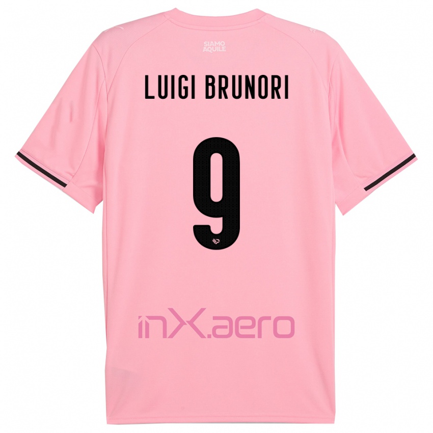 נשים מטאו ברונורי #9 ורוד שחור ג'רזי ביתית 2025/26 חולצה קצרה