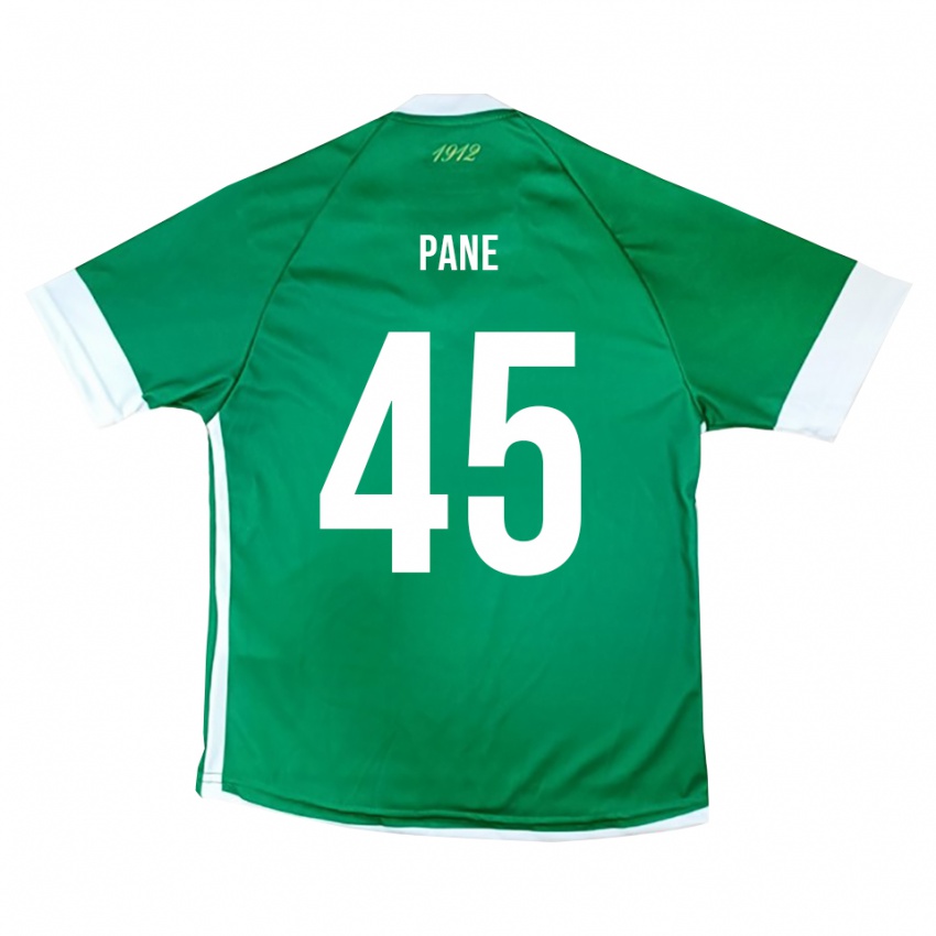 נשים פסקואלה פאנה #45 ירוק לבן ג'רזי ביתית 2025/26 חולצה קצרה