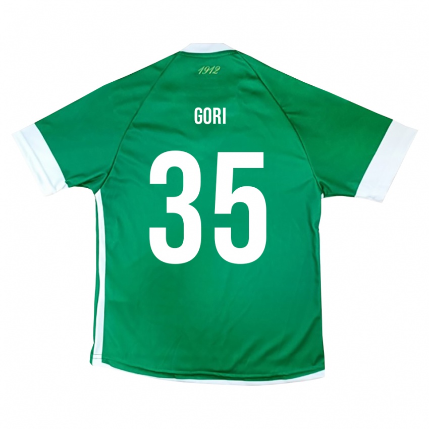 נשים גבריאלה גורי #35 ירוק לבן ג'רזי ביתית 2025/26 חולצה קצרה