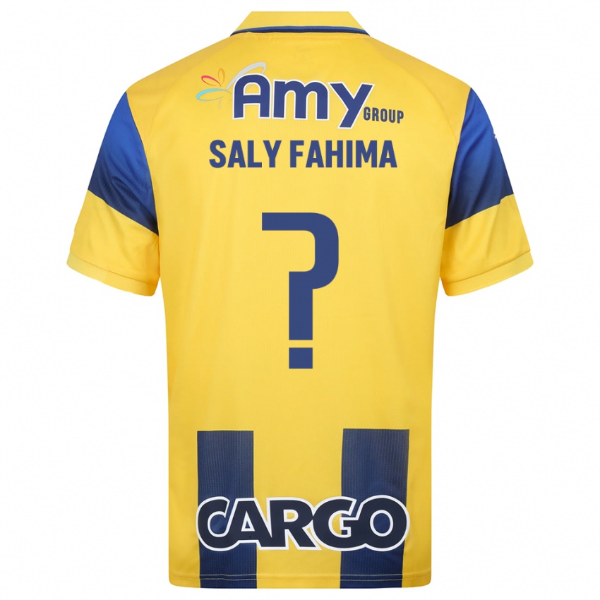 נשים ישראל, התפלל בהבנה #0 צהוב כחול נייבי ג'רזי ביתית 2025/26 חולצה קצרה