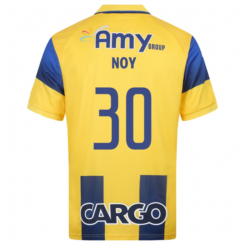 נשים איתמר נוי #30 צהוב כחול נייבי ג'רזי ביתית 2025/26 חולצה קצרה