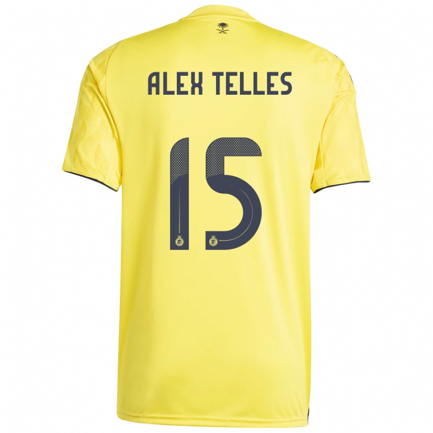 נשים אלכס טלס #15 צהוב שחור ג'רזי ביתית 2025/26 חולצה קצרה