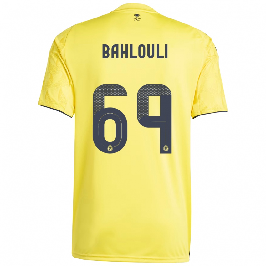 נשים נסין באלולי #69 צהוב שחור ג'רזי ביתית 2025/26 חולצה קצרה