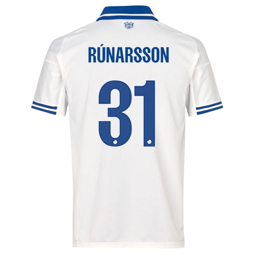 נשים רונאר אלכס רונארסון #31 לבן כחול ג'רזי ביתית 2025/26 חולצה קצרה