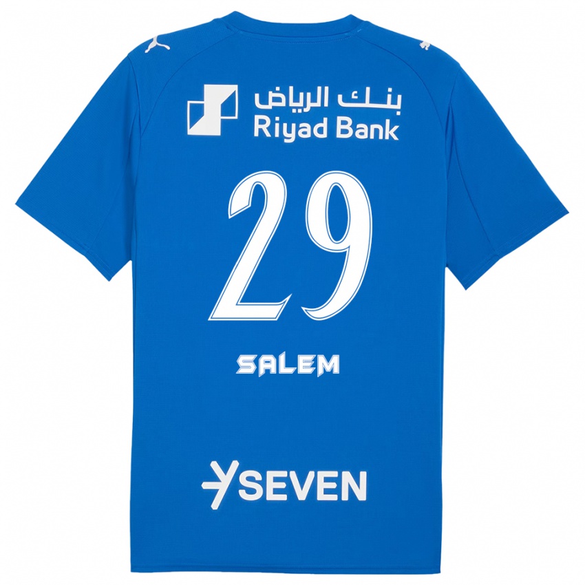 נשים סאלאם אל דוסארי #29 כחול לבן ג'רזי ביתית 2025/26 חולצה קצרה