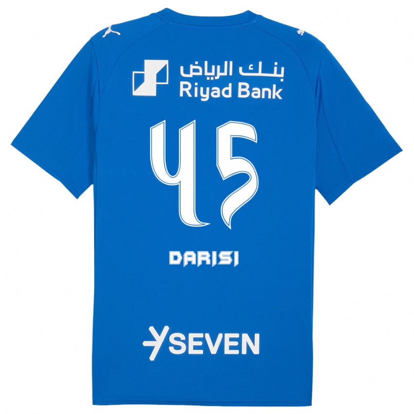 נשים Abdulkarim Darisi #45 כחול לבן ג'רזי ביתית 2025/26 חולצה קצרה