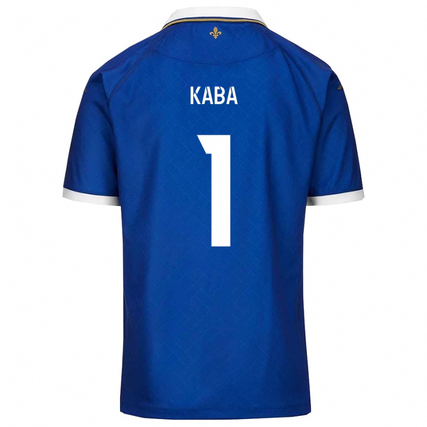 נשים Laye Kaba #1 כחול זהב ג'רזי ביתית 2025/26 חולצה קצרה