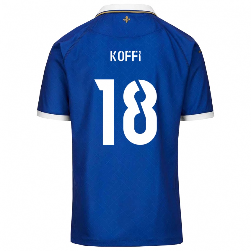 נשים פטריק קופי #18 כחול זהב ג'רזי ביתית 2025/26 חולצה קצרה