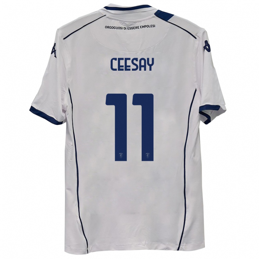 נשים ג׳וסף סיסאי #11 כחול כהה הרחק ג'רזי 2025/26 חולצה קצרה