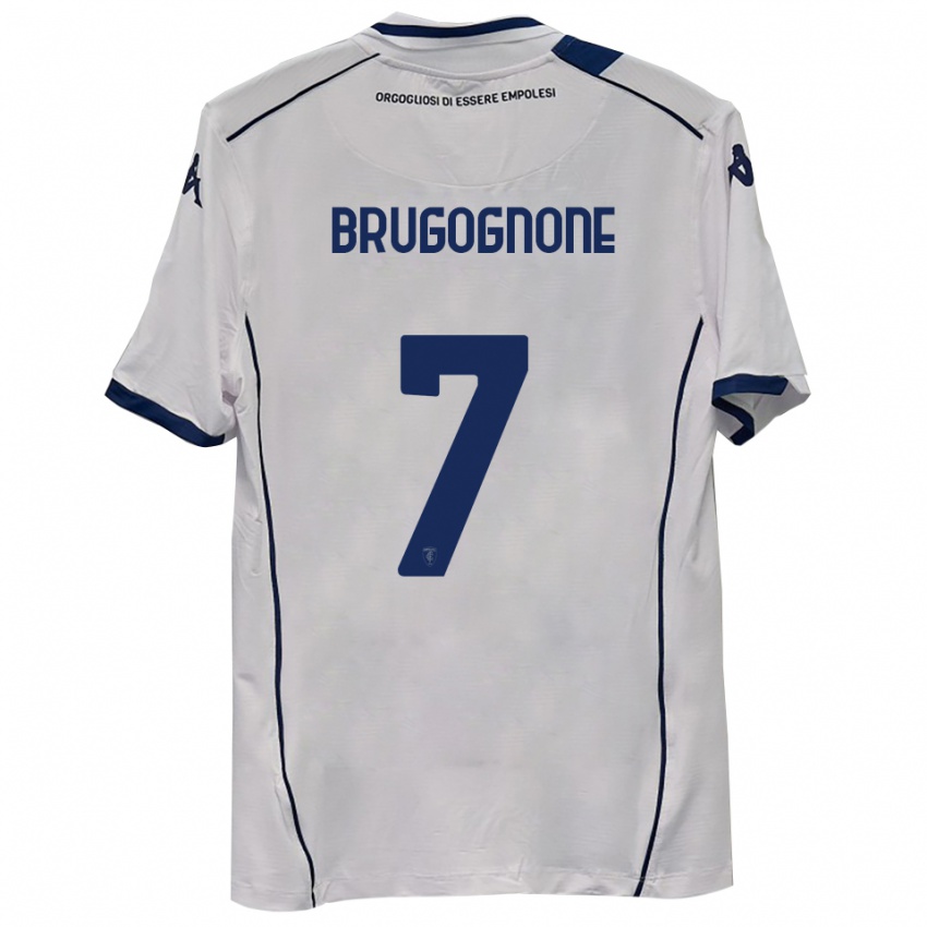 נשים Giuseppe Brugognone #7 כחול כהה הרחק ג'רזי 2025/26 חולצה קצרה