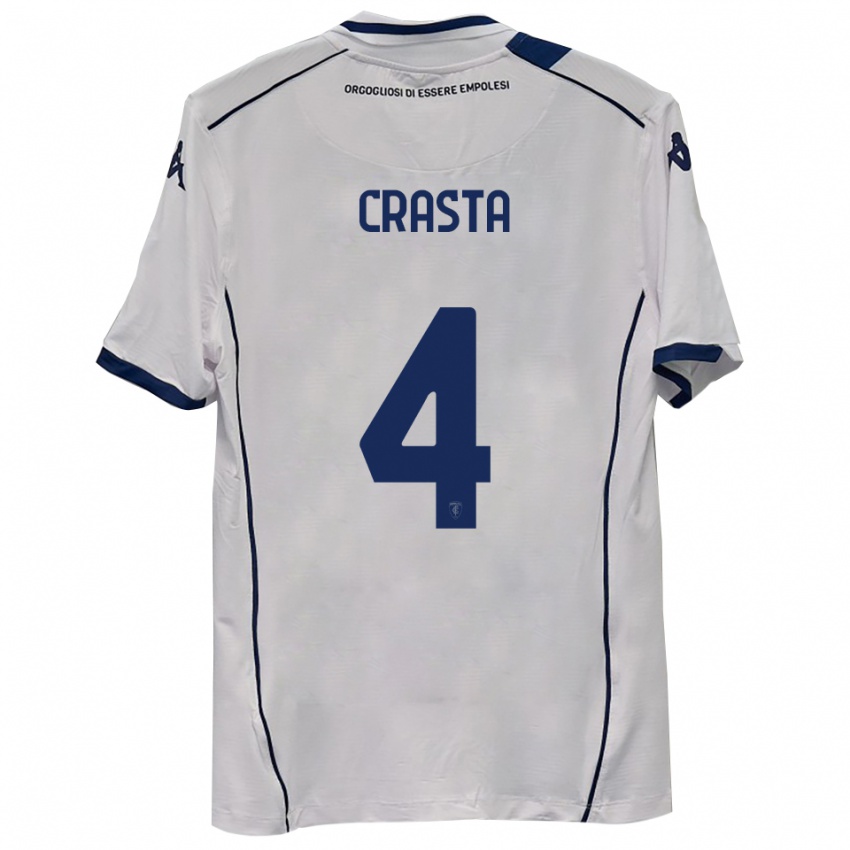 נשים מריו קרסטה #4 כחול כהה הרחק ג'רזי 2025/26 חולצה קצרה