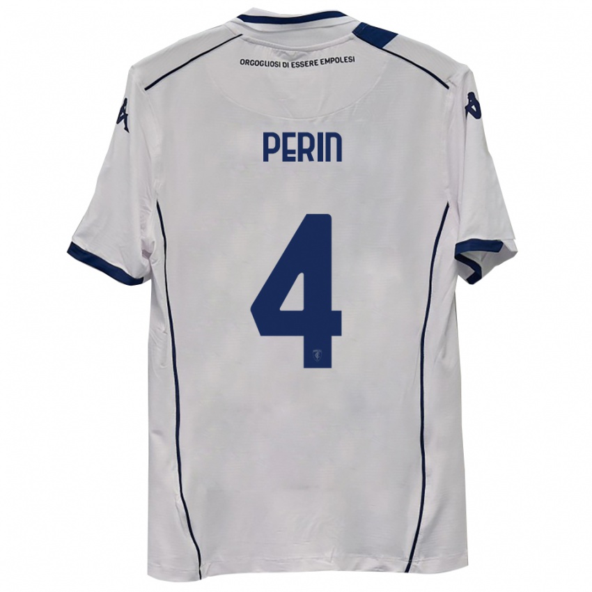 נשים ארנסטו פרין #4 כחול כהה הרחק ג'רזי 2025/26 חולצה קצרה