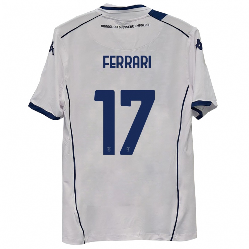 נשים Romano Ferrari #17 כחול כהה הרחק ג'רזי 2025/26 חולצה קצרה