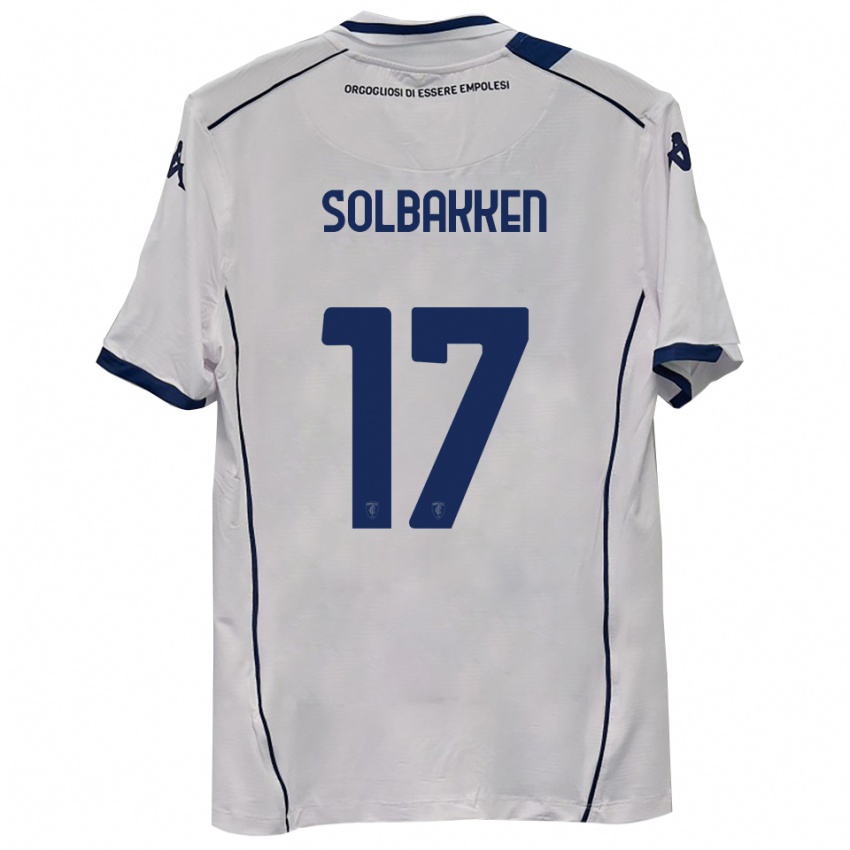 נשים אולה סולבאקן #17 כחול כהה הרחק ג'רזי 2025/26 חולצה קצרה