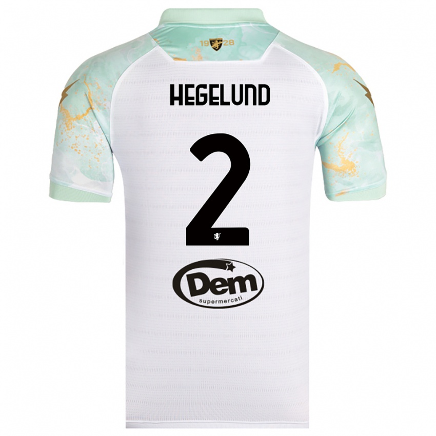 נשים ויקטור לאורסן הגלונד #2 לבן שחור הרחק ג'רזי 2025/26 חולצה קצרה