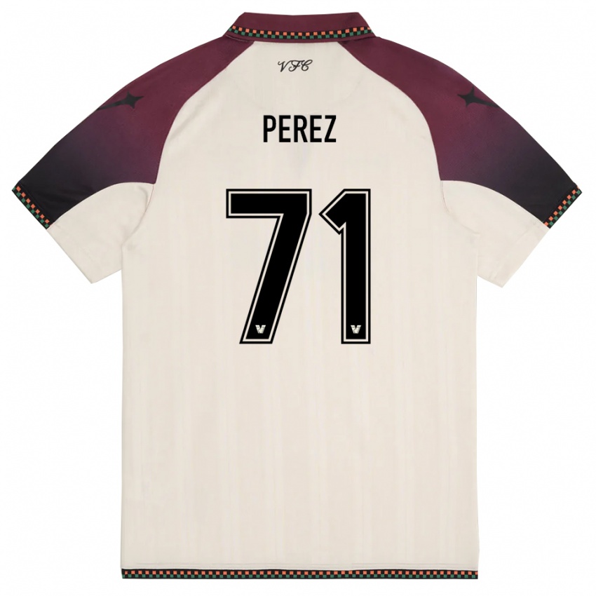 נשים קייק פרס #71 קרם בורדו הרחק ג'רזי 2025/26 חולצה קצרה