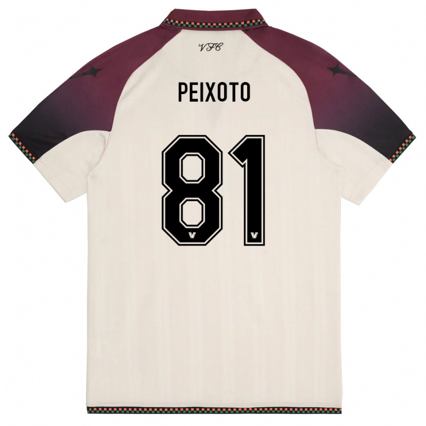 נשים אפונסו בנטו מרטינס חזוס פיישוטו #81 קרם בורדו הרחק ג'רזי 2025/26 חולצה קצרה