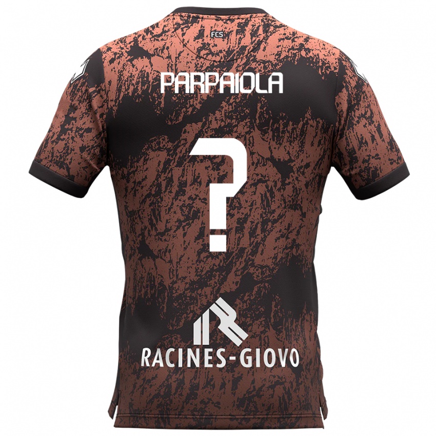 נשים Daniel Parpaiola #0 חום שחור הרחק ג'רזי 2025/26 חולצה קצרה