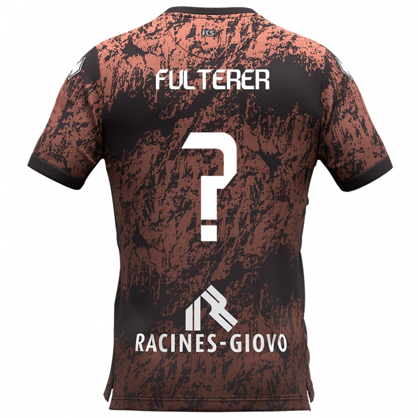 נשים סמואל פולטרר #0 חום שחור הרחק ג'רזי 2025/26 חולצה קצרה