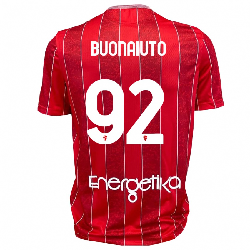 נשים כריסטיאן בוניוטו #92 אדום לבן הרחק ג'רזי 2025/26 חולצה קצרה