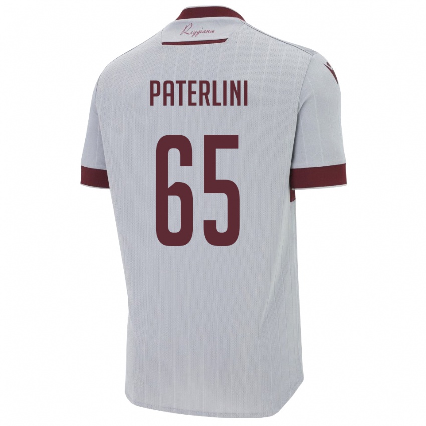 נשים פדריקו פטרליני #65 בורגונדי לבן הרחק ג'רזי 2025/26 חולצה קצרה
