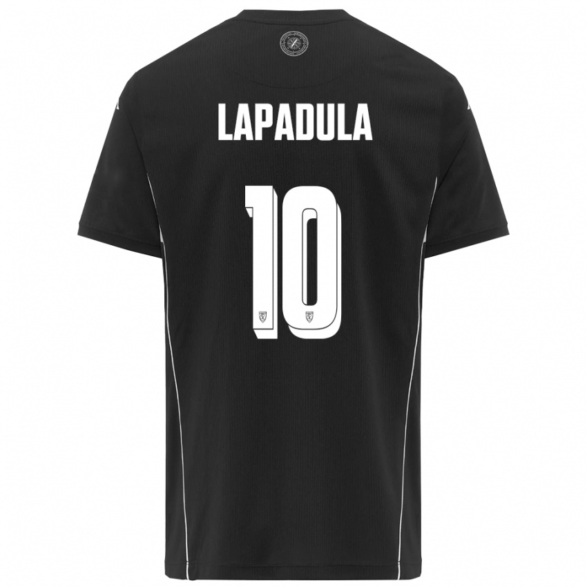 נשים ג'אנלוקה לפאדולה #10 שחור לבן הרחק ג'רזי 2025/26 חולצה קצרה