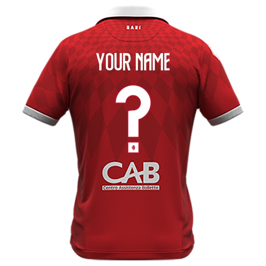 נשים השם שלך #0 אדום לבן הרחק ג'רזי 2025/26 חולצה קצרה