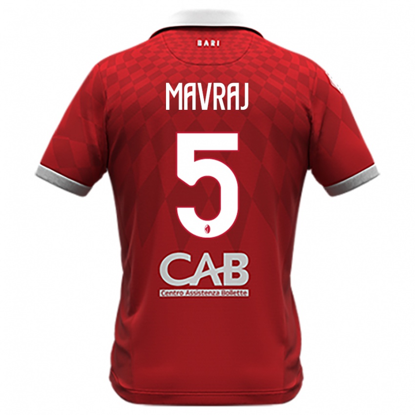 נשים אינדריט מבראיי #5 אדום לבן הרחק ג'רזי 2025/26 חולצה קצרה