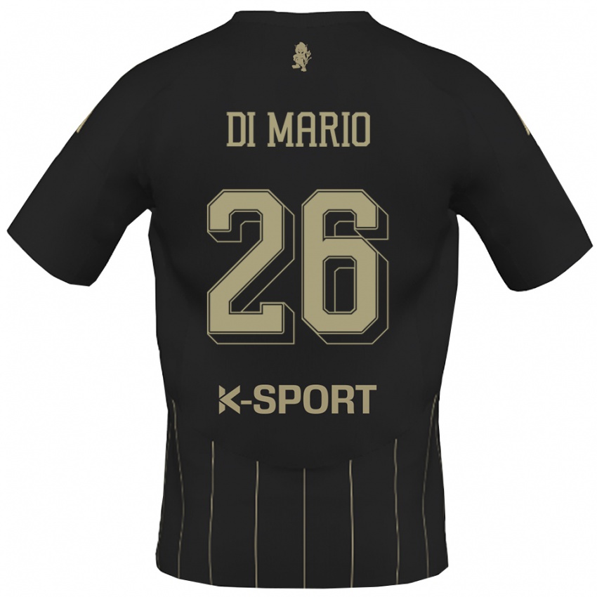 נשים סטפנו די מריו #26 אפור לבן הרחק ג'רזי 2025/26 חולצה קצרה