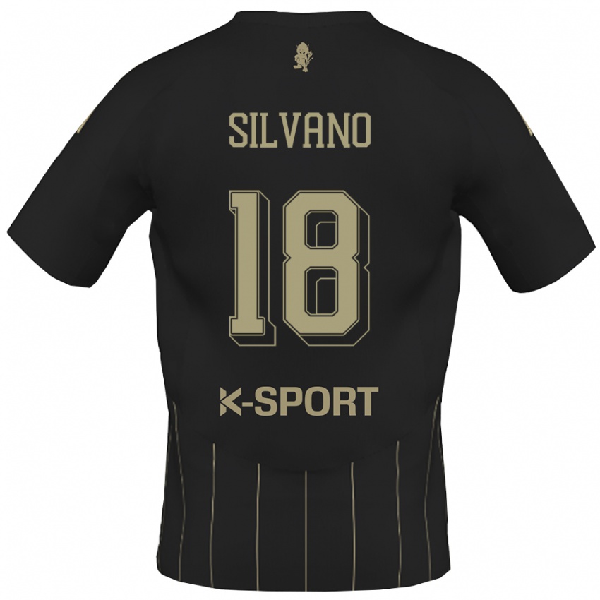 נשים Matteo Silvano #18 אפור לבן הרחק ג'רזי 2025/26 חולצה קצרה