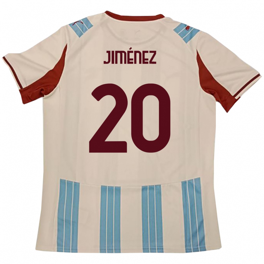 נשים כאלב ג׳ואל חימנס קסטיו #20 תכלת לבן הרחק ג'רזי 2025/26 חולצה קצרה