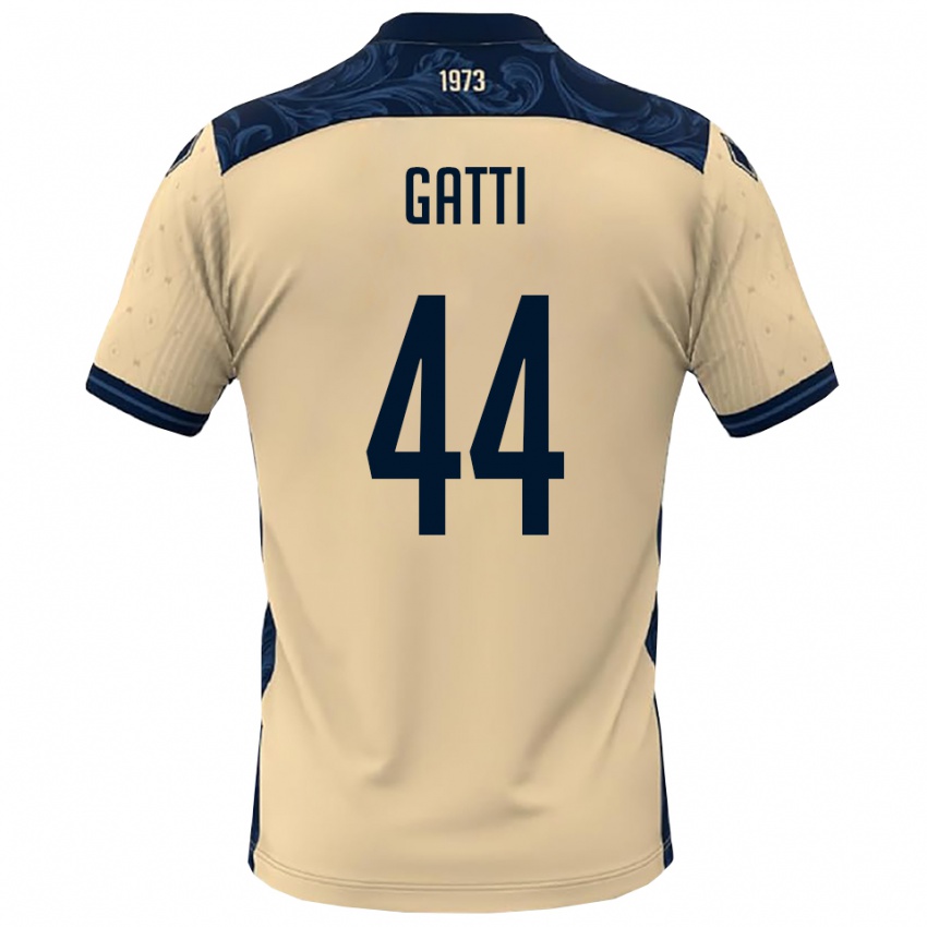 נשים ריקרדו גאטי #44 לבן כחול נייבי הרחק ג'רזי 2025/26 חולצה קצרה