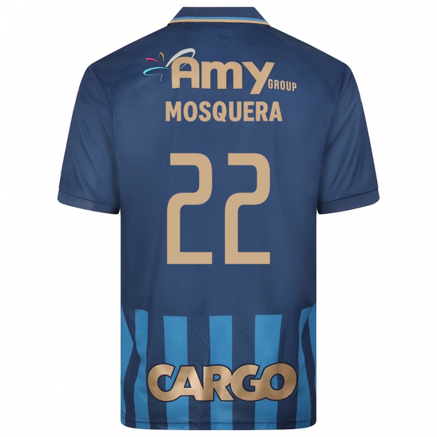 נשים אורלנדו מוסקרה #22 כחול נייבי כחול הרחק ג'רזי 2025/26 חולצה קצרה