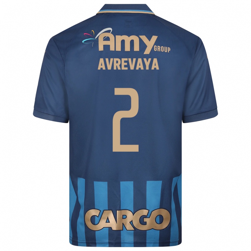 נשים Liroy Avrevaya #2 כחול נייבי כחול הרחק ג'רזי 2025/26 חולצה קצרה