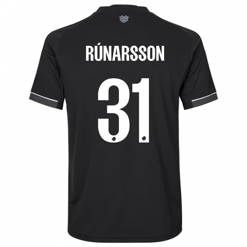 נשים רונאר אלכס רונארסון #31 שחור לבן הרחק ג'רזי 2025/26 חולצה קצרה