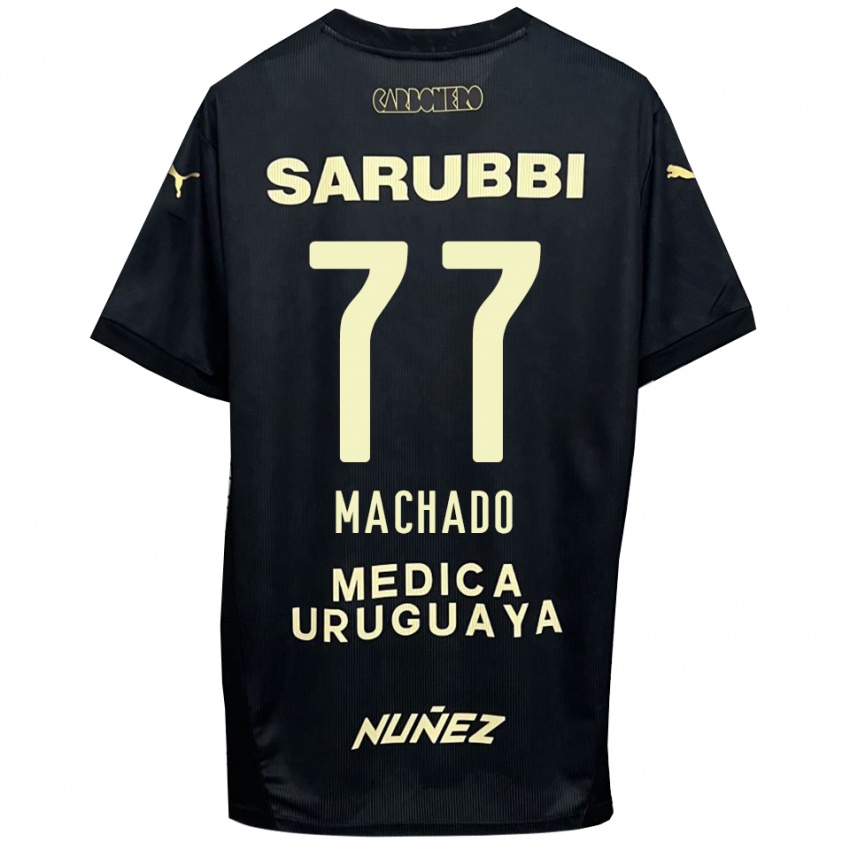 נשים אלכסנדר מצ'אדו #77 שחור זהב הרחק ג'רזי 2025/26 חולצה קצרה