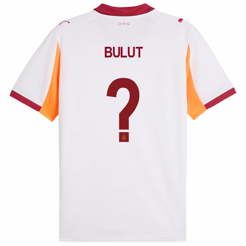 נשים Ferhat Bulut #0 לבן אדום הרחק ג'רזי 2025/26 חולצה קצרה