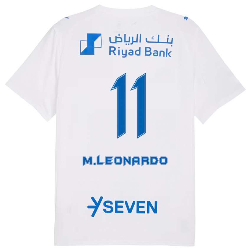 נשים מרקוס לאונרדו #11 לבן כחול הרחק ג'רזי 2025/26 חולצה קצרה