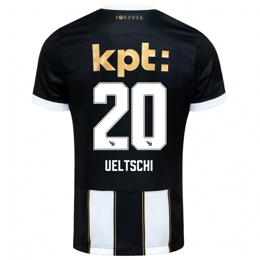 נשים רילנה אולטשי #20 שחור לבן הרחק ג'רזי 2025/26 חולצה קצרה